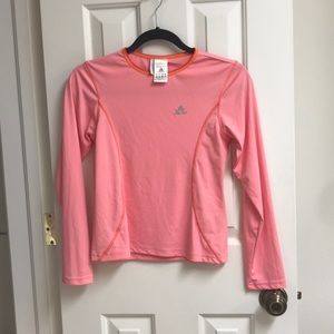 Adidas Hot Pink long sleeve shirt